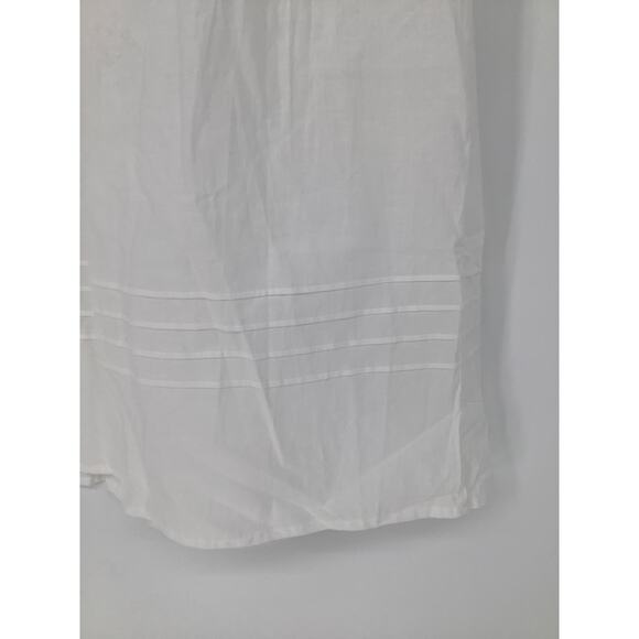 Eileen West Women's Large White Poetic Ballet Nightgown Lounging Luxury M22-18 - Picture 5 of 9